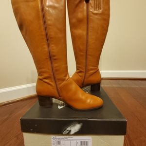 Geox oiled leather boots, size 10
